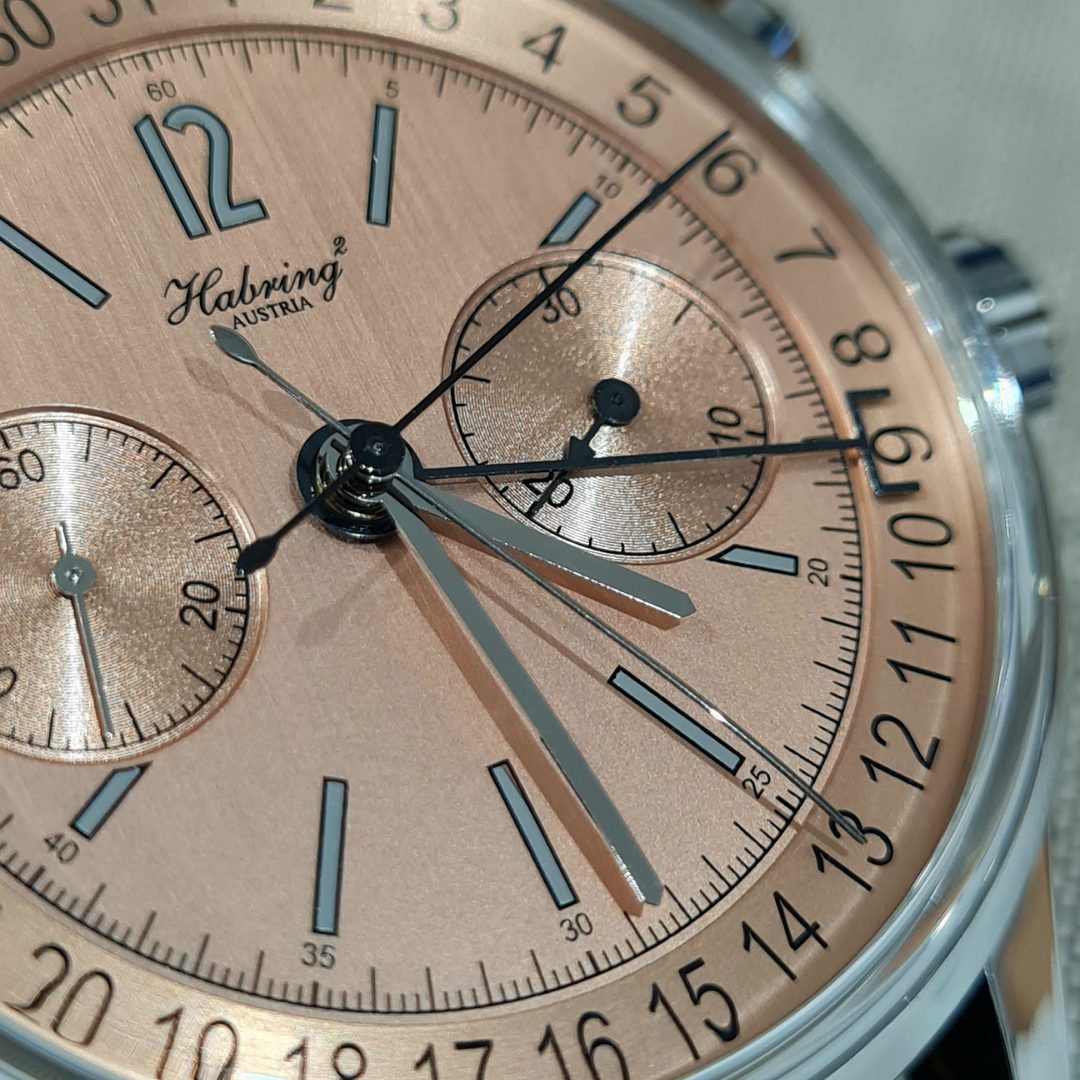 Habring² Doppel Felix Pointer Date Salmon Premium Define Watches