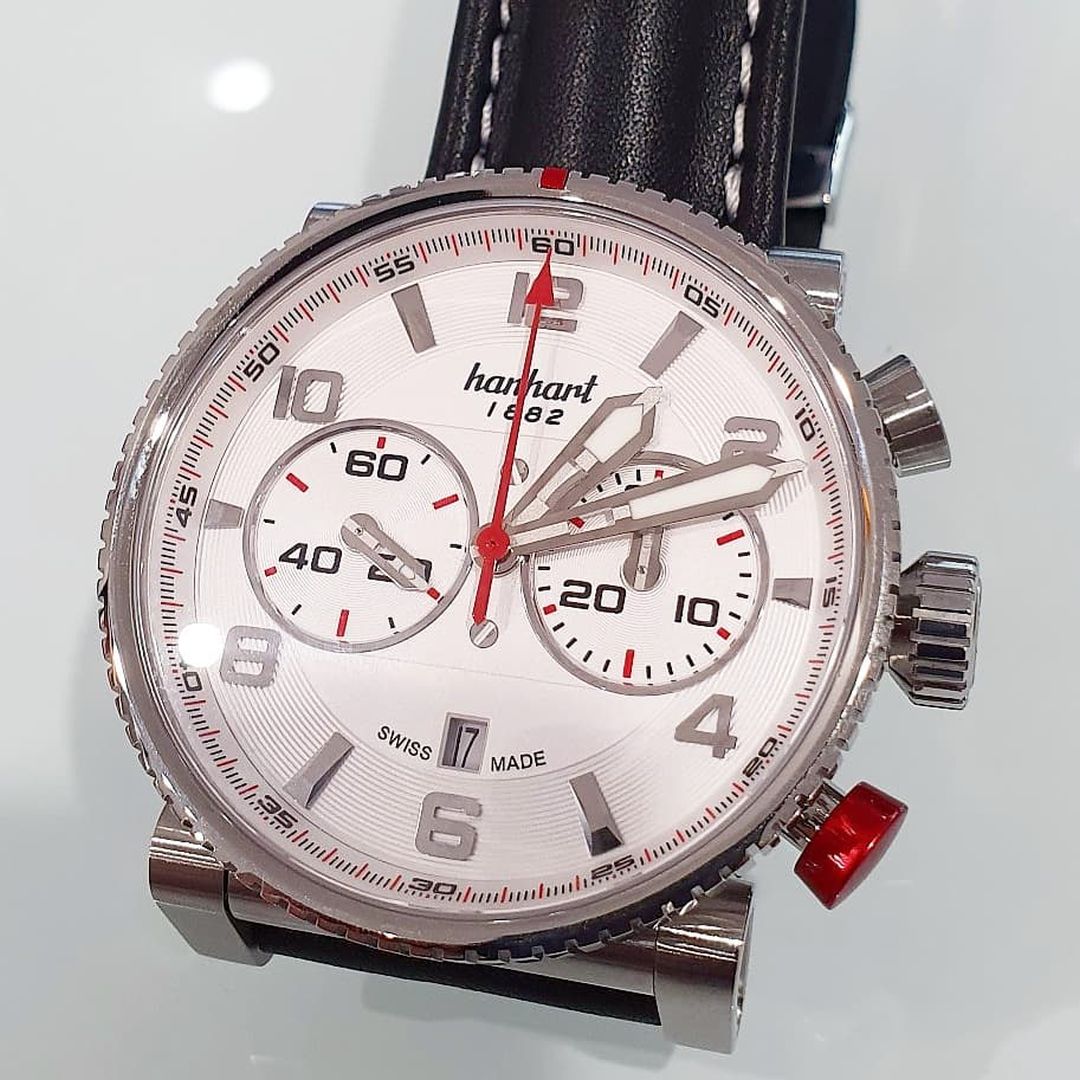 Hanhart Primus Racer 741.220-002 - Premium Swiss-German men's watch ...