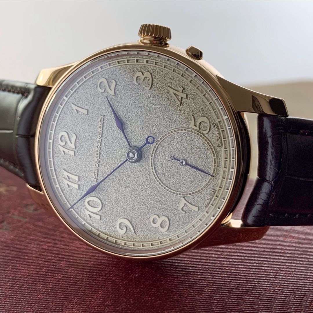 Moritz Grossmann TREMBLAGE rose gold - Premium German men’s watch ...