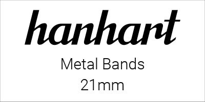 Hanhart Metal Bands 21mm