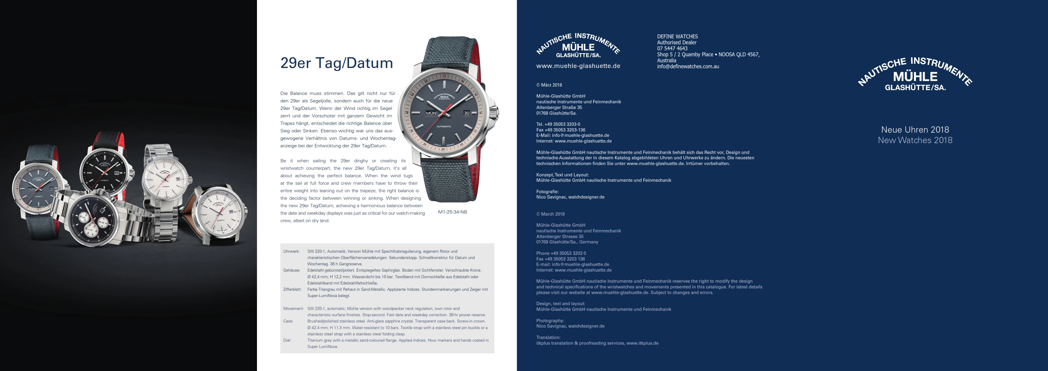 Catalogues - Define Watches