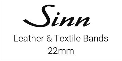 Sinn Leather & Textile Bands 22mm