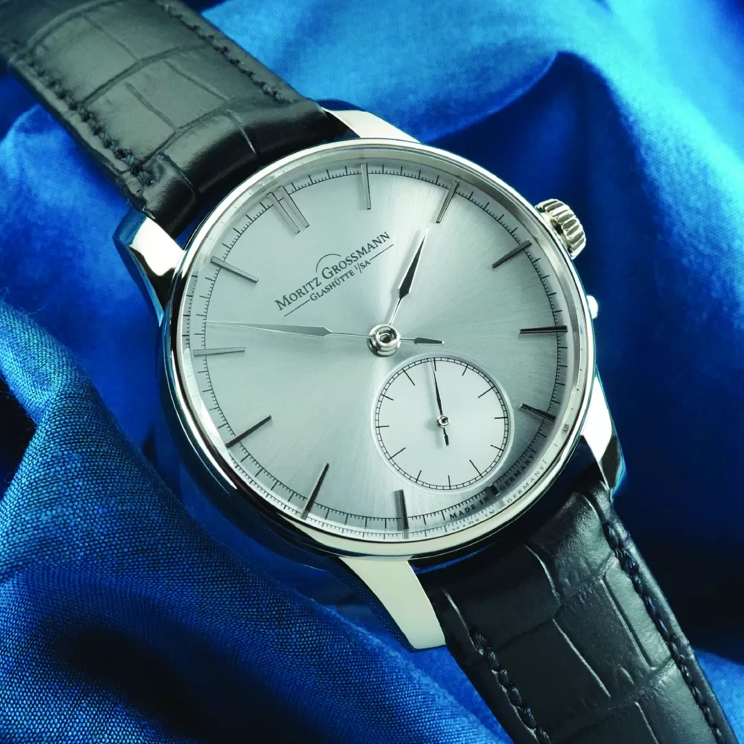 Moritz Grossmann PRIMAVERA White Gold Ice Blue: A Symphony of Elegance - Define Watches