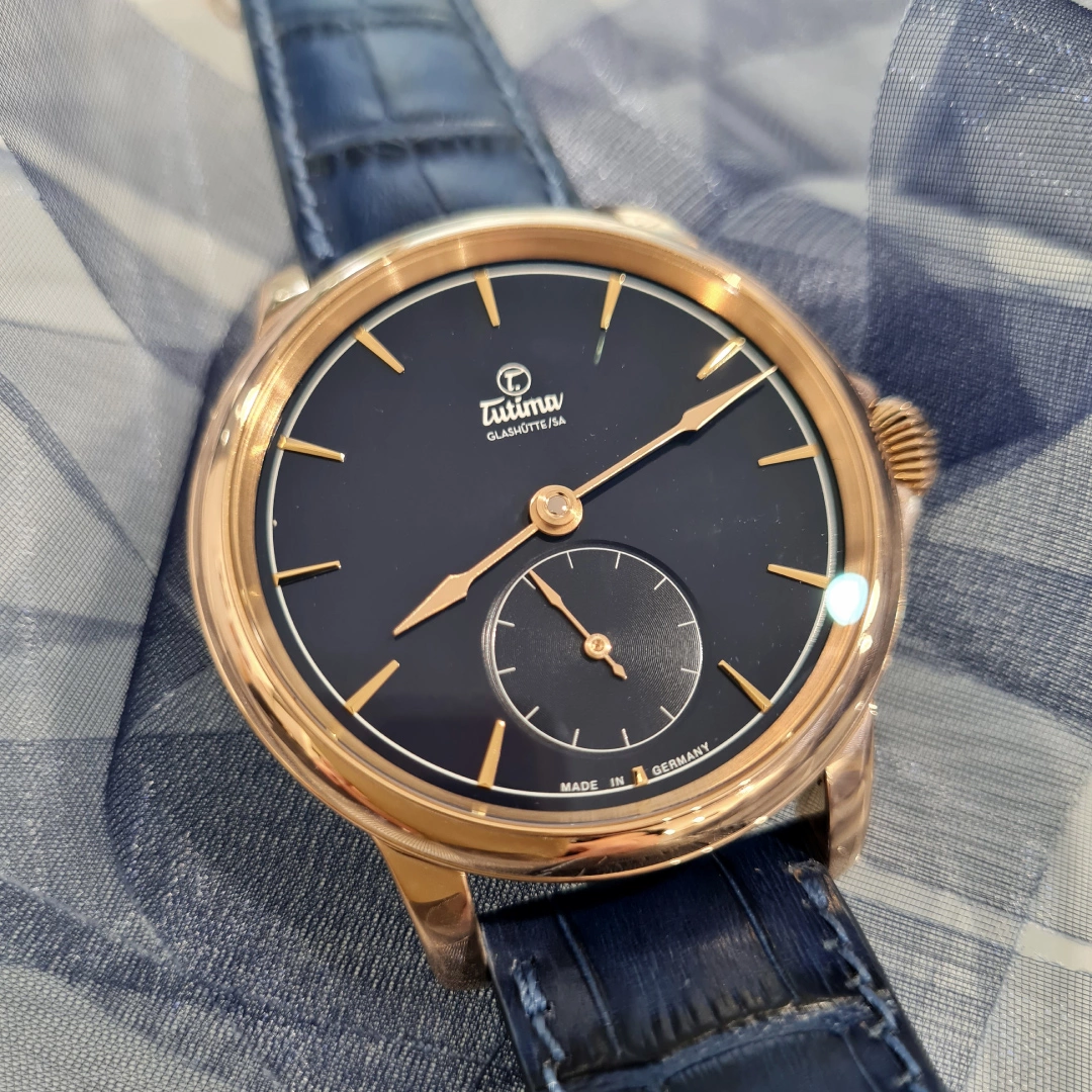 Tutima Patria Gold Blue 6600-03: A Timeless Elegance - Define Watches