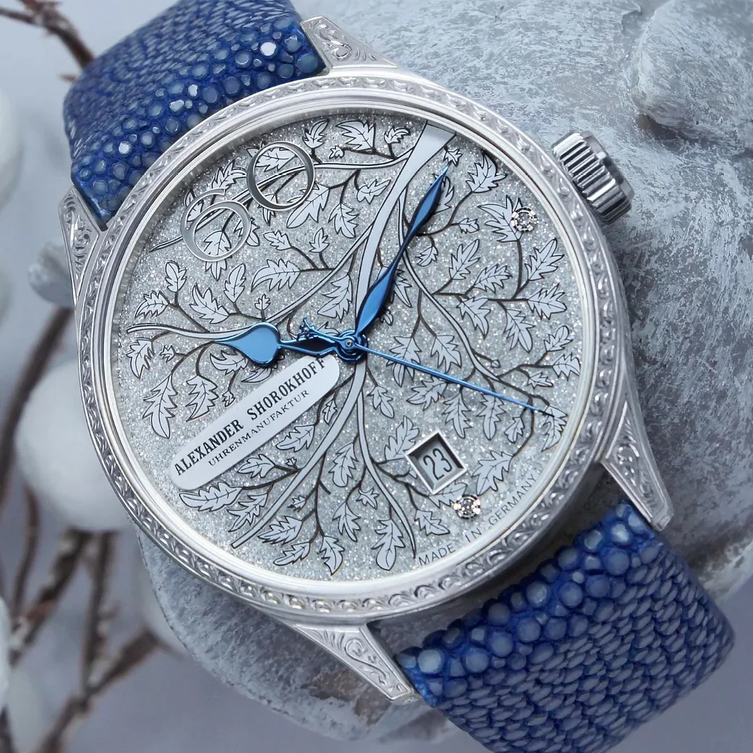 NEW: Alexander Shorokhoff Wintergenta: Limited-Edition Art on Your Wrist - Define Watches