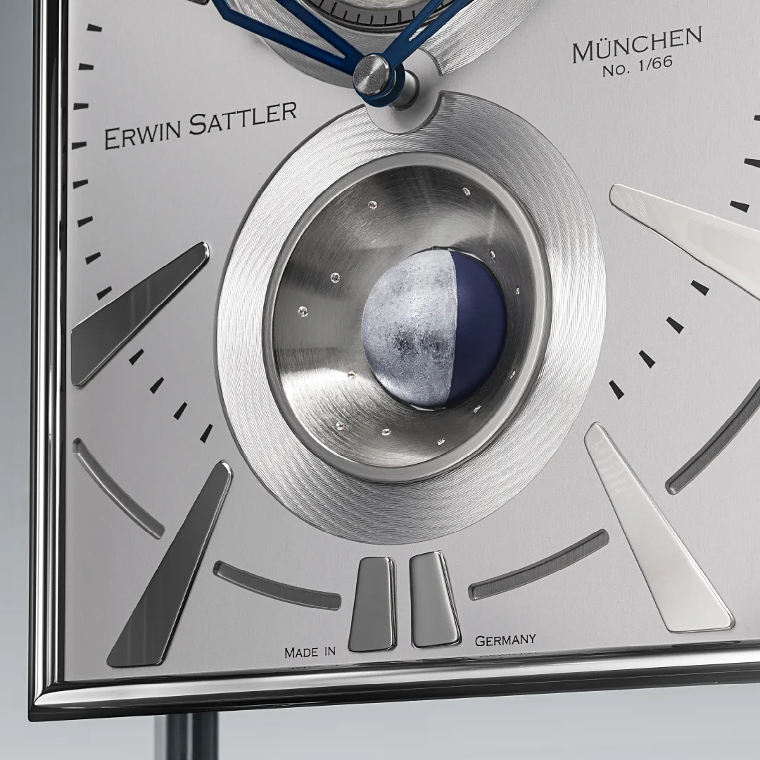 Erwin Sattler Opus Tourbillon German table clock Available at