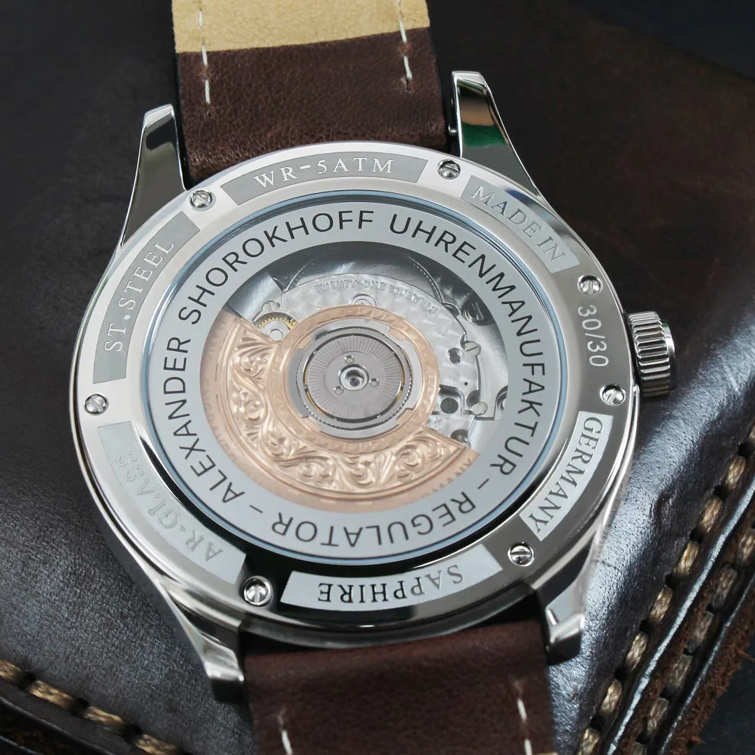 NEW: The Art of Time: Alexander Shorokhoff Avantgarde Regulator Automatic - Define Watches