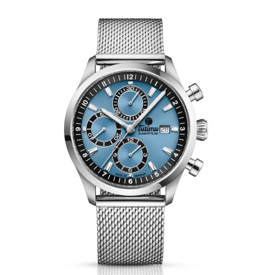 NEW: Soar Through Time in Two Stunning Tutima Styles - The Sky T5 Chronograph - Define Watches